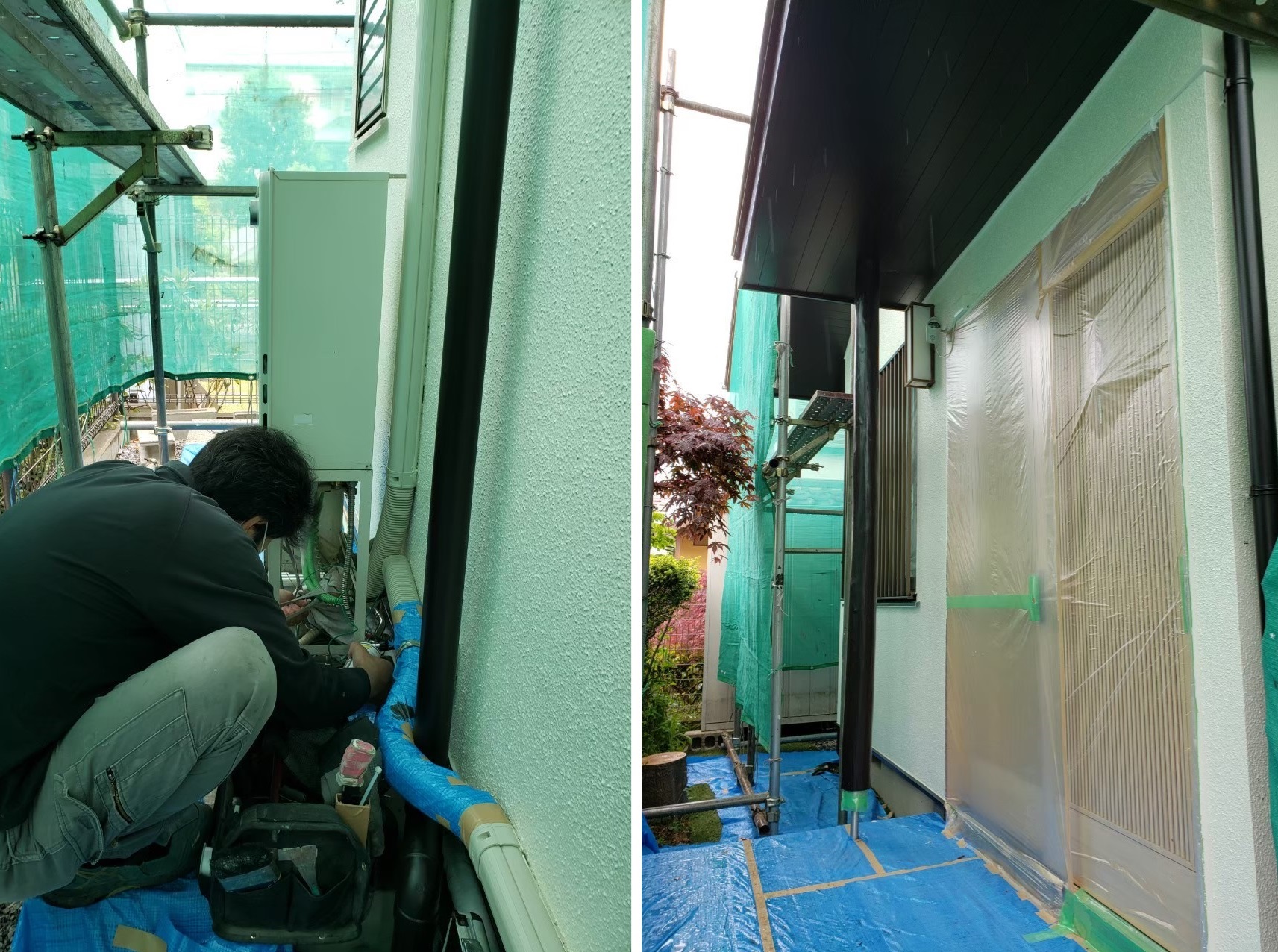 多摩エリア 戸建て住宅外壁塗装工事